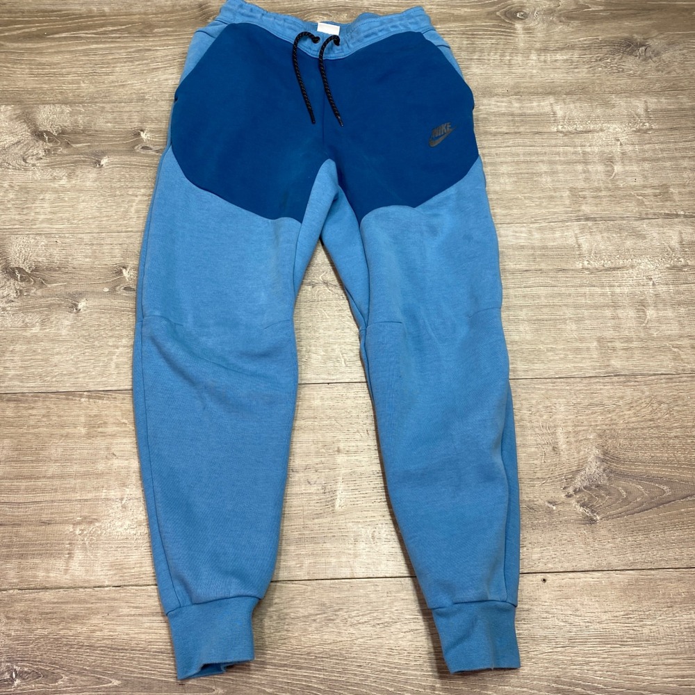 Nike Pants Tech Fleece Joggers Mens XS Blue CU4495-469 Tapered Sweatpants Jogger